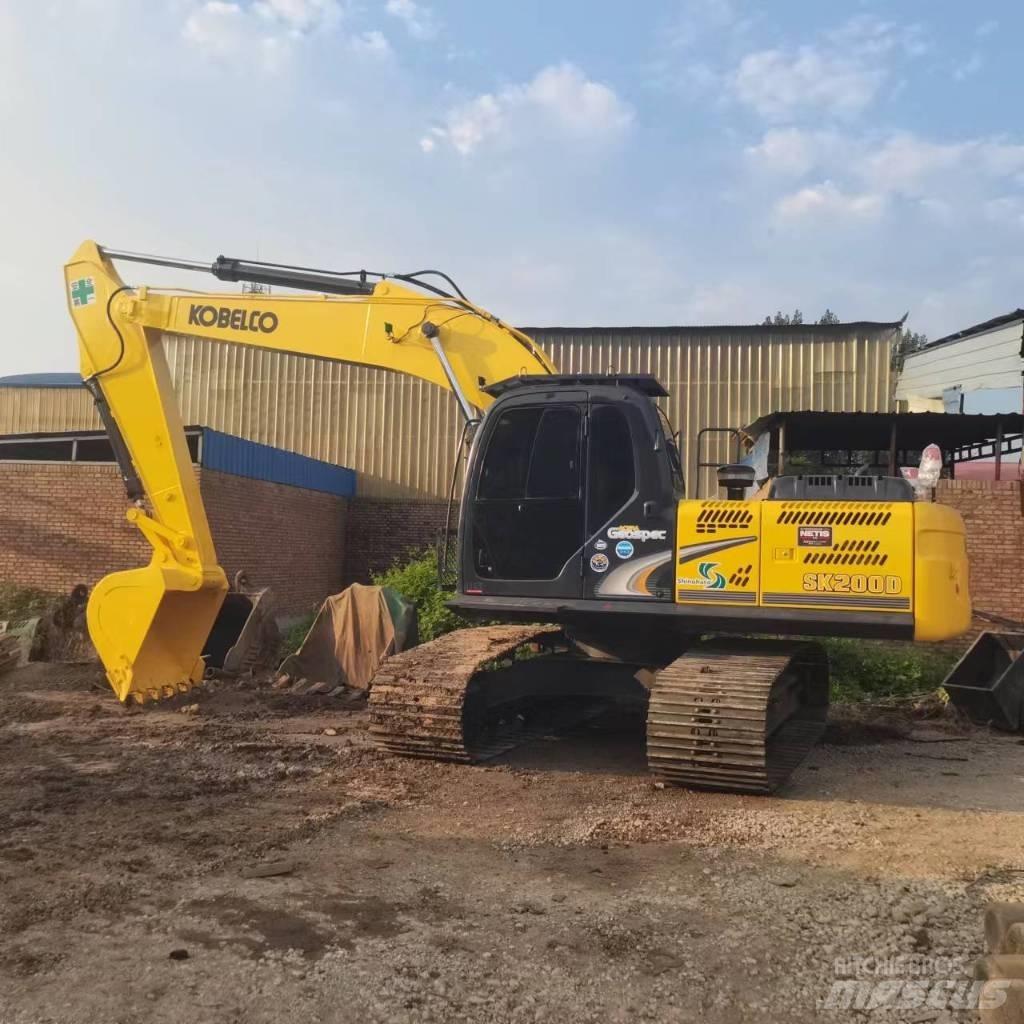 Kobelco SK 200 D Rupsgraafmachines