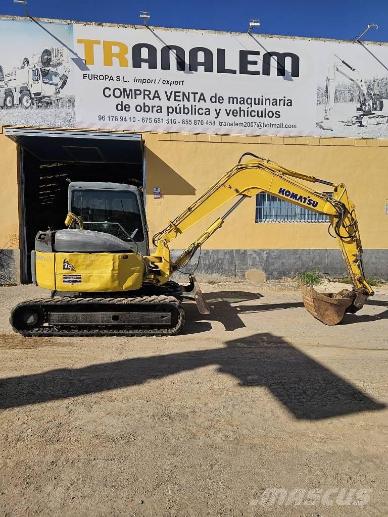Komatsu PC 78 MR Midigraafmachines 7t - 12t