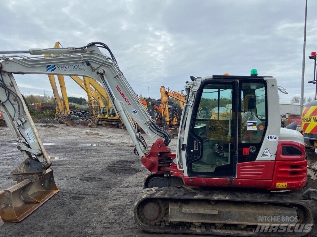 Takeuchi TB 290 Midigraafmachines 7t - 12t