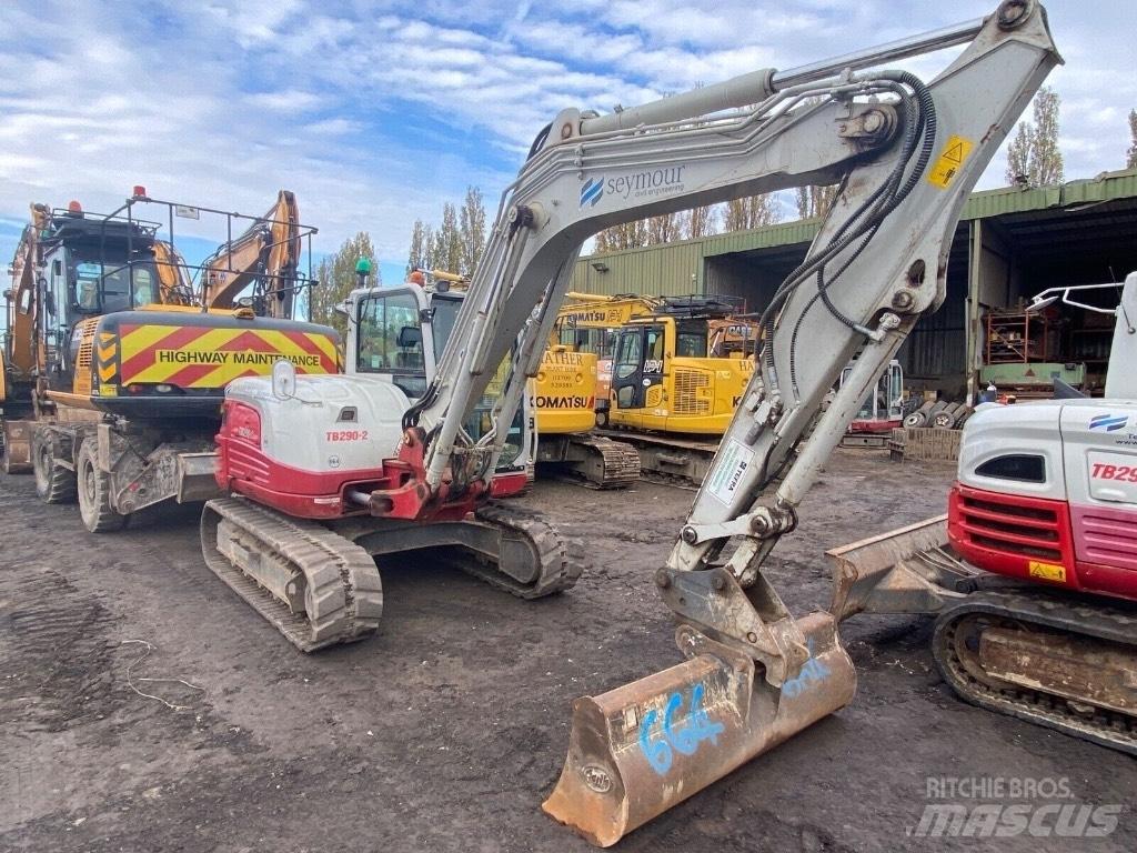 Takeuchi TB 290 Midigraafmachines 7t - 12t