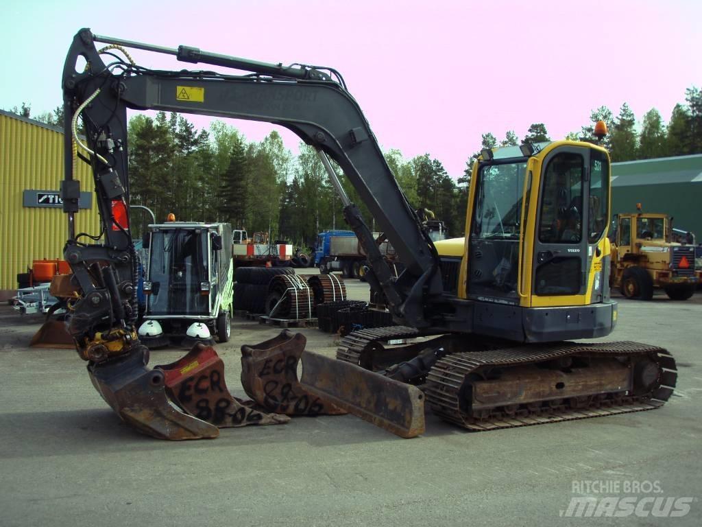 Volvo ECR 88 Midigraafmachines 7t - 12t