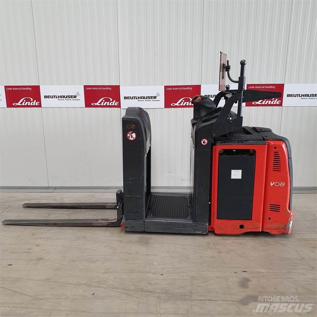 Linde V08-02 Orderpicker voor middelhoog niveau