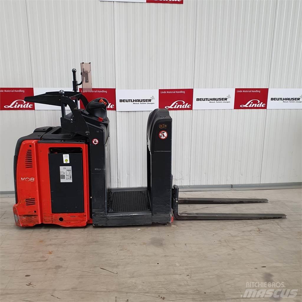 Linde V08-02 Orderpicker voor middelhoog niveau