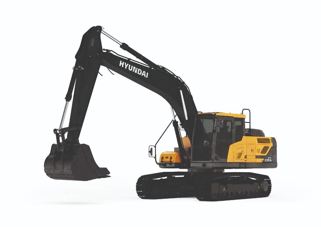 Hyundai HX 220 AL Rupsgraafmachines