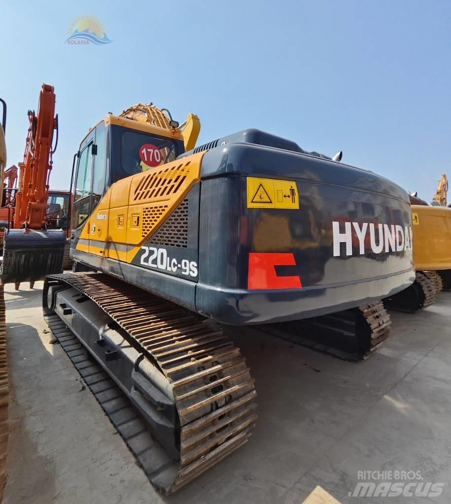 Hyundai R220LC-9S Rupsgraafmachines