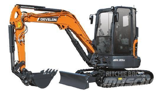 Develon DX 35 Z-7 Minigraafmachines < 7t