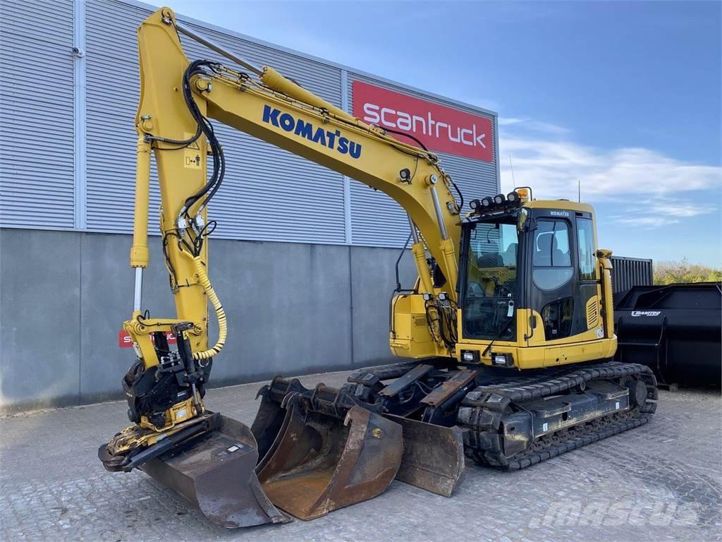 Komatsu PC138US-11 Rupsgraafmachines