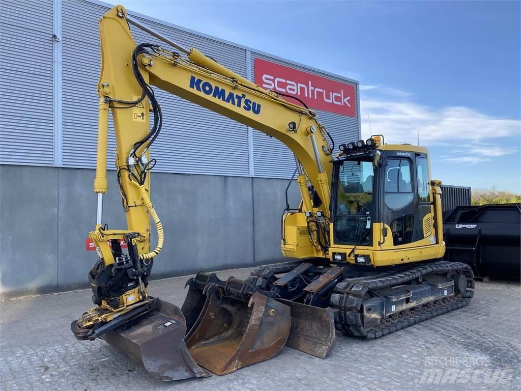 Komatsu PC138US-11 Rupsgraafmachines