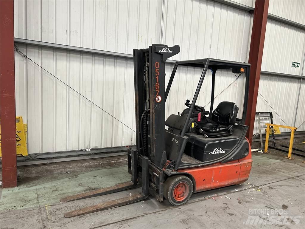 Linde E16C-02 Elektrische heftrucks