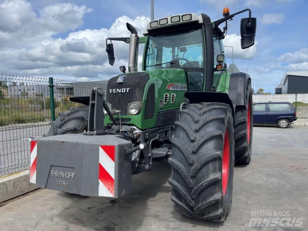 Fendt 820 Vario TMS Tractoren