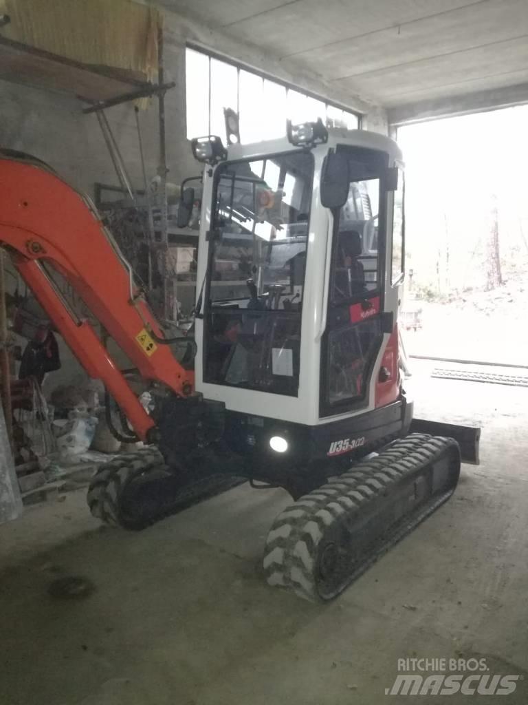 Kubota U35 Minigraafmachines < 7t