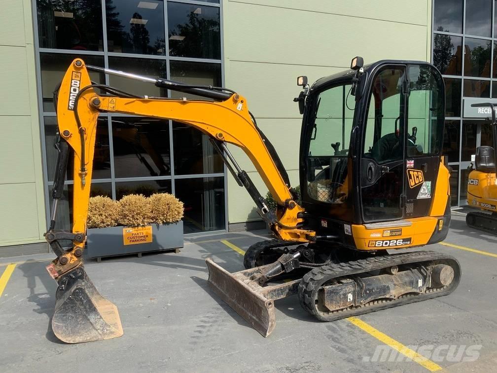 JCB 8026 CTS Minigraafmachines < 7t