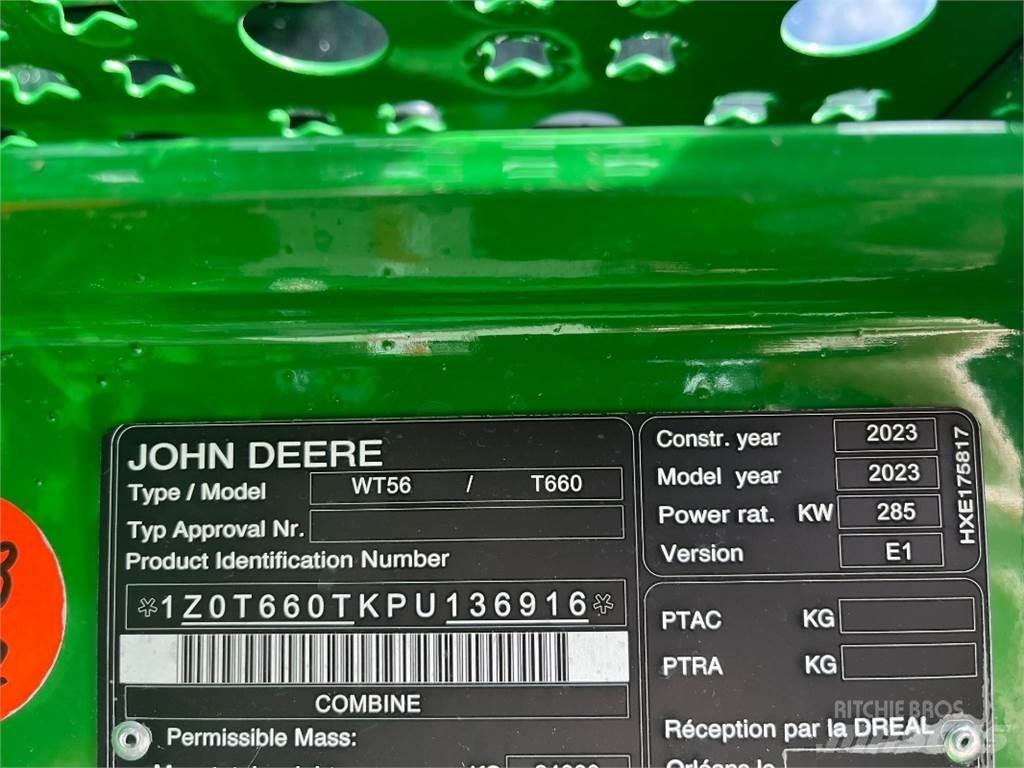 John Deere T660 Maaidorsmachines