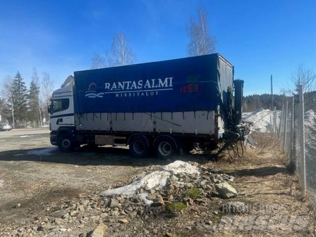 Scania R 12 LB Schuifzeilopbouw