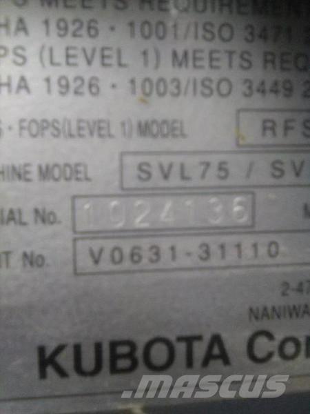 Kubota SVL 75-2 Schrankladers