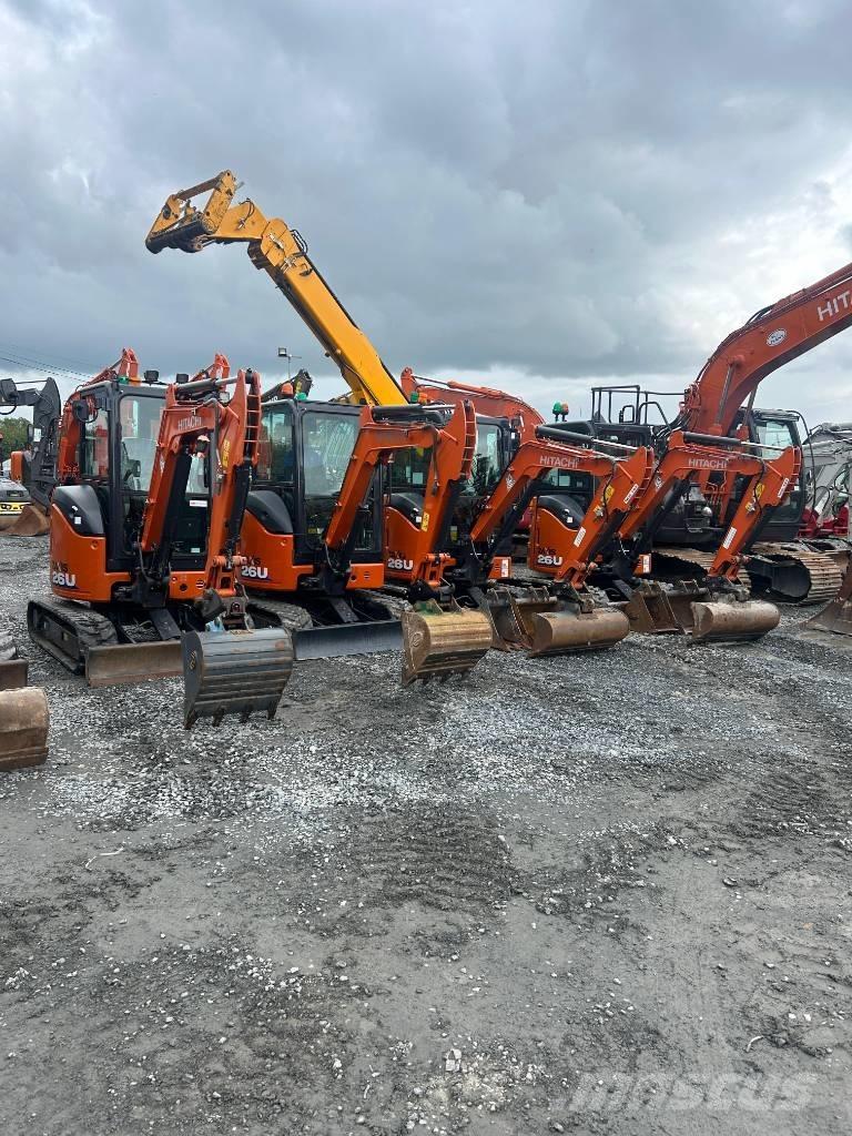 Hitachi ZX 26 U-6 Minigraafmachines < 7t