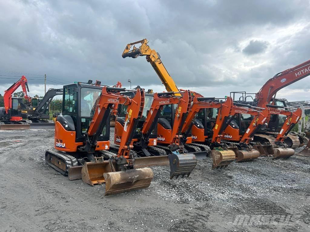 Hitachi ZX 26 U-6 Minigraafmachines < 7t