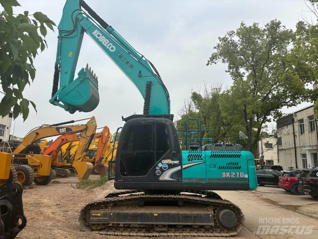 Kobelco SK 210 Rupsgraafmachines