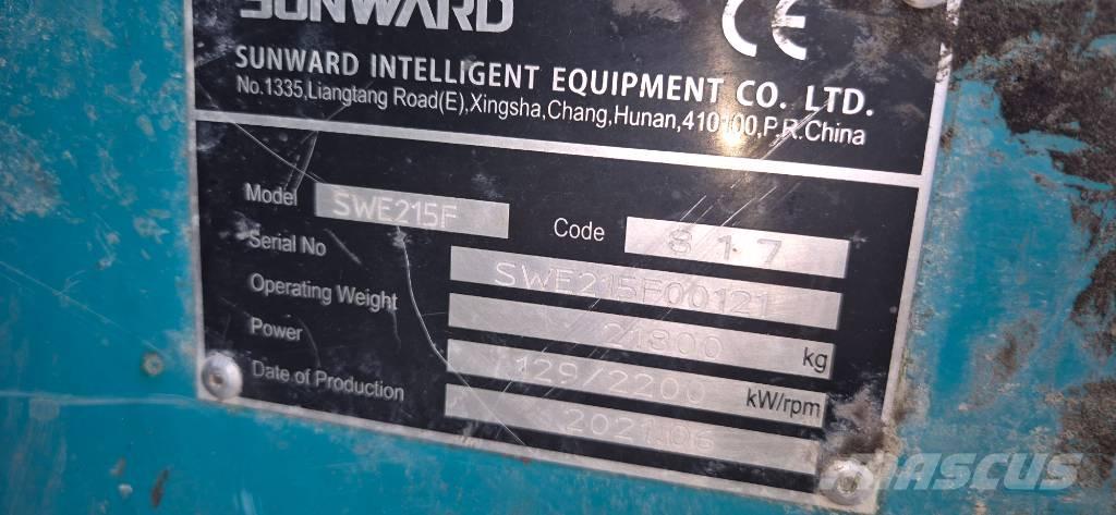 Sunward SWE 215 F Rupsgraafmachines