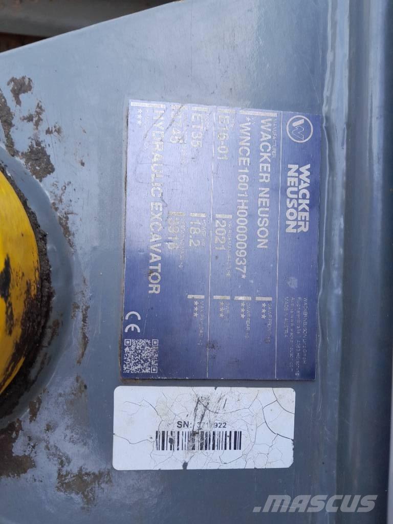 Wacker Neuson ET 35 Rupsgraafmachines