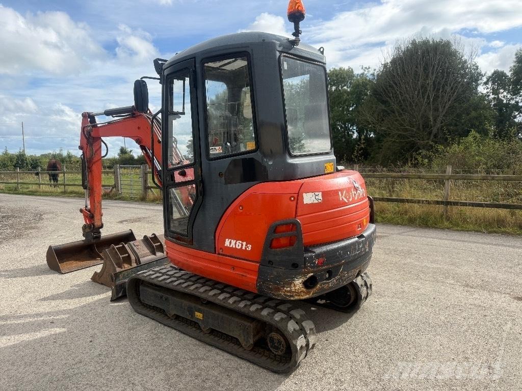 Kubota KX 61-3 Minigraafmachines < 7t