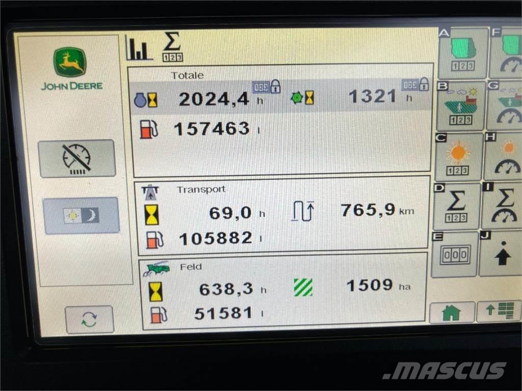 John Deere 9800i Getrokken veldhakselaar