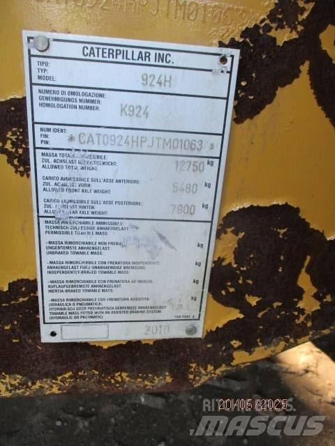 CAT 924 Wielladers
