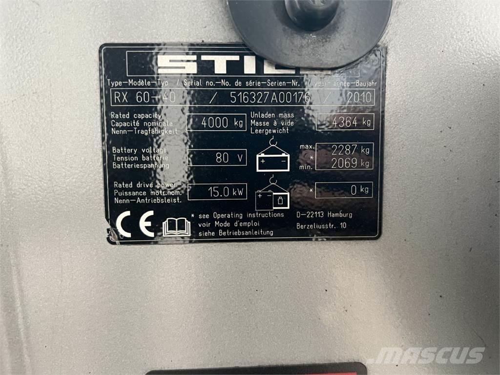 Still RX60-40 Elektrische heftrucks