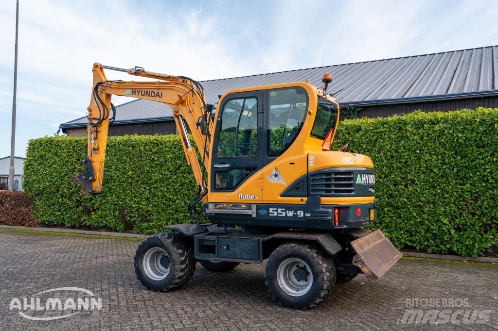 Hyundai R55W-9A Wielgraafmachines