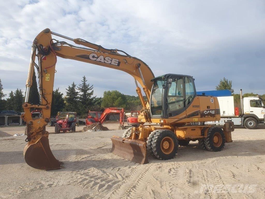 CASE WX 165 Wielgraafmachines