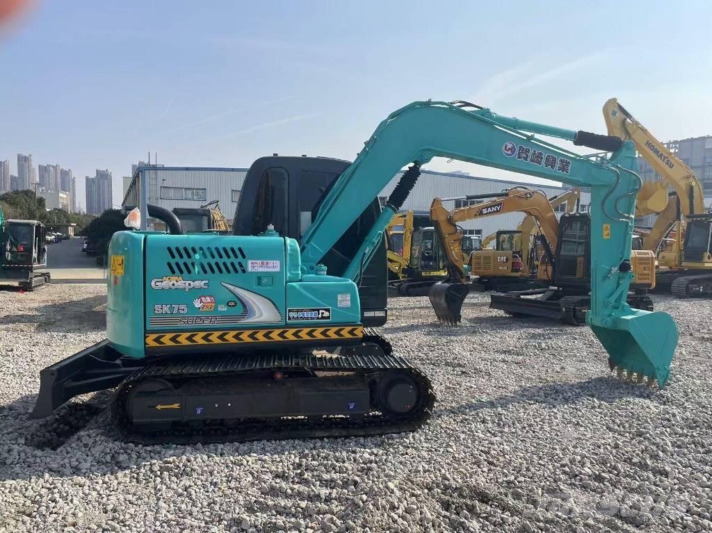 Kobelco SK75 Rupsgraafmachines