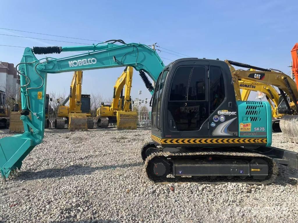 Kobelco SK75 Rupsgraafmachines