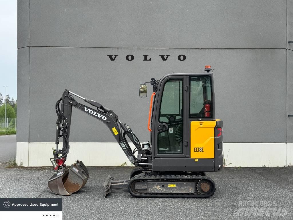 Volvo EC 18 E Minigraafmachines < 7t
