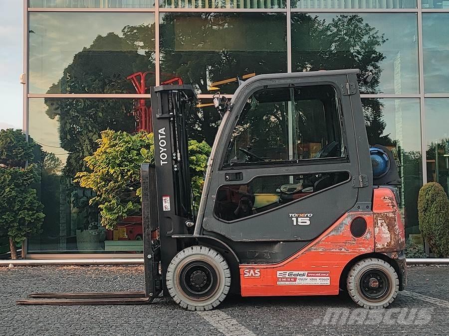 Toyota 02-8FGF15 LPG heftrucks