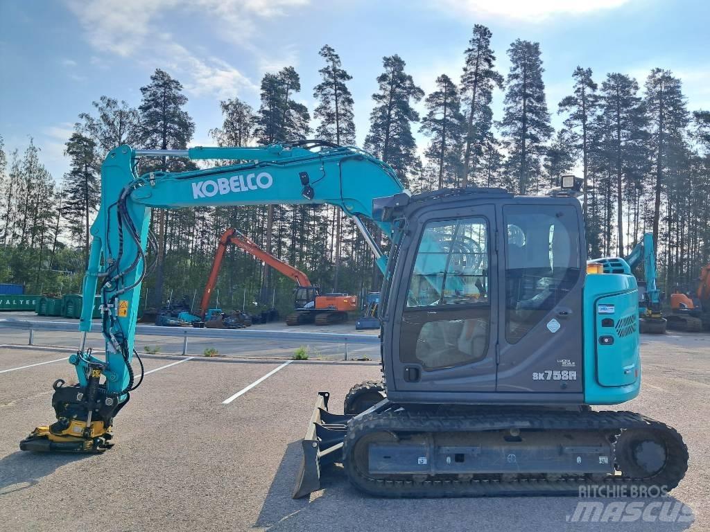 Kobelco SK75SR-7 Midigraafmachines 7t - 12t