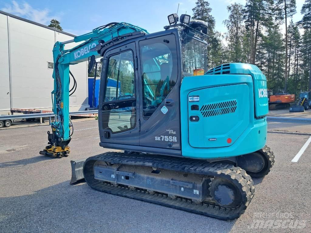 Kobelco SK75SR-7 Midigraafmachines 7t - 12t