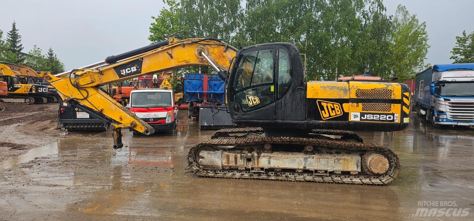 JCB JS 220 LC Rupsgraafmachines