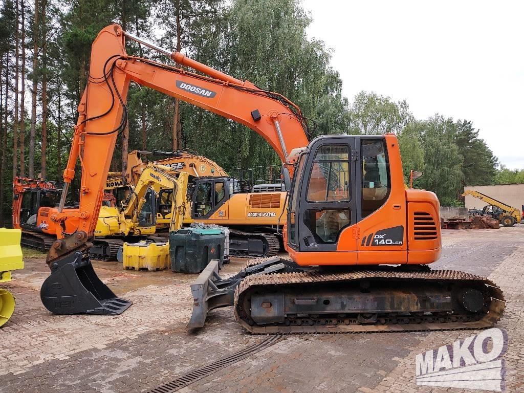 Doosan DX 140 LCR Rupsgraafmachines