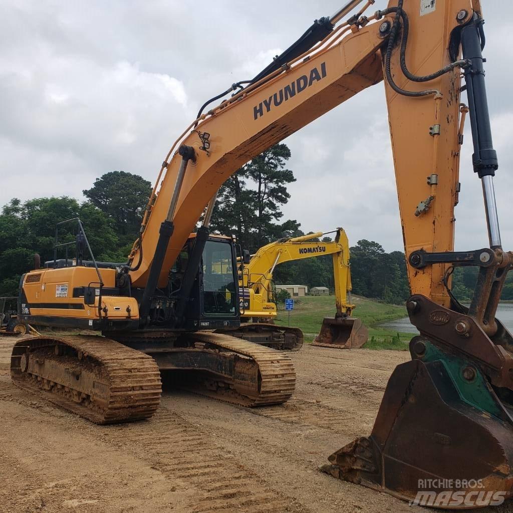Hyundai HX 380 L Rupsgraafmachines
