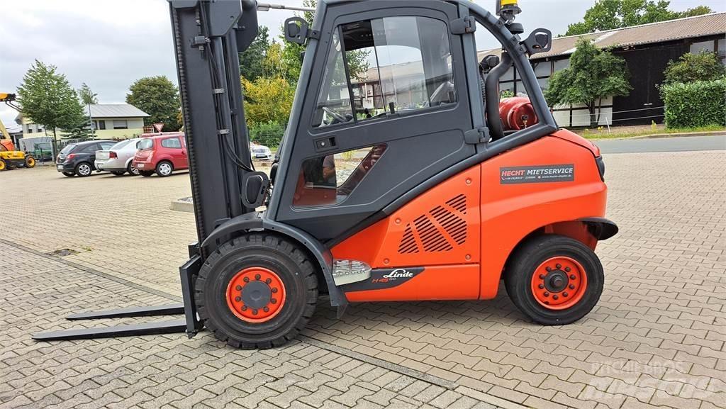 Linde H45T-02 LPG heftrucks