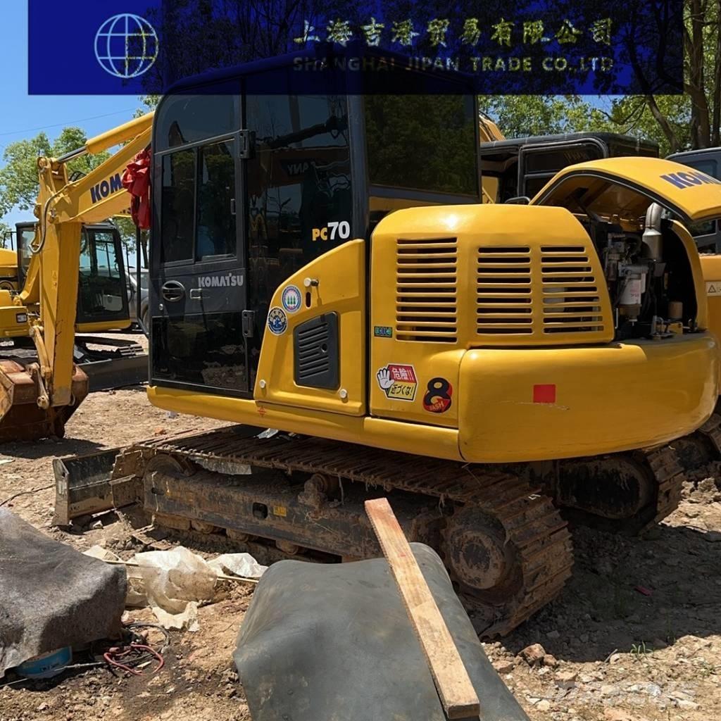 Komatsu PC 70 Rupsgraafmachines