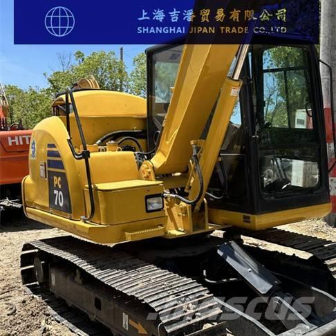 Komatsu PC 70 Rupsgraafmachines