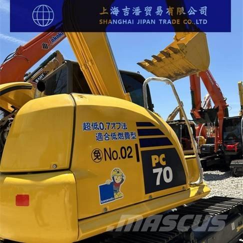 Komatsu PC 70 Rupsgraafmachines