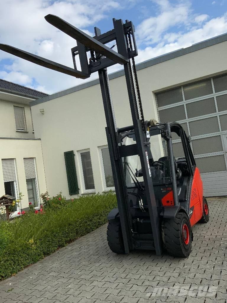 Linde H35T-02 LPG heftrucks