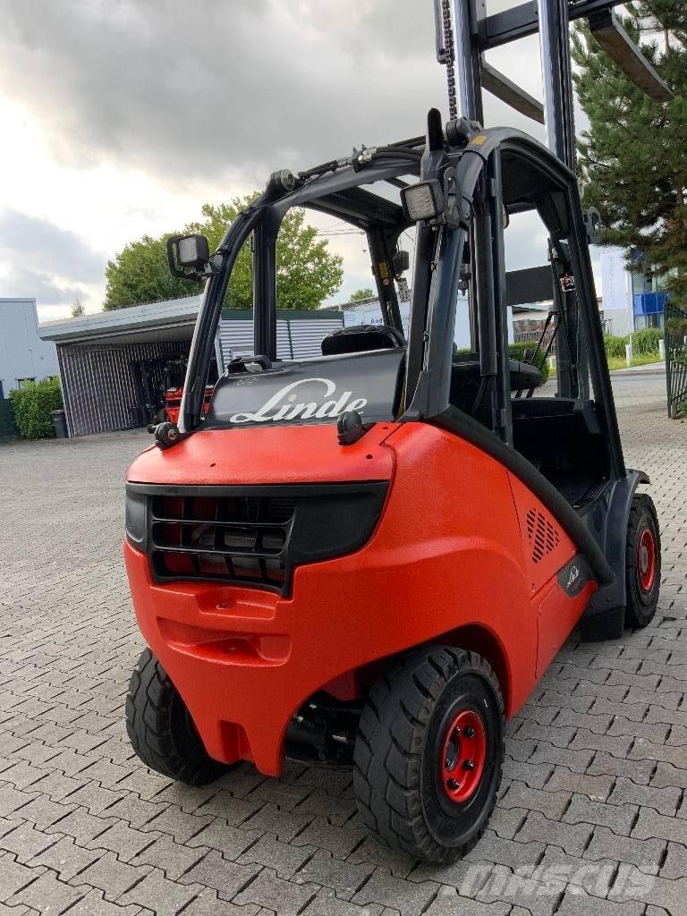Linde H35T-02 LPG heftrucks