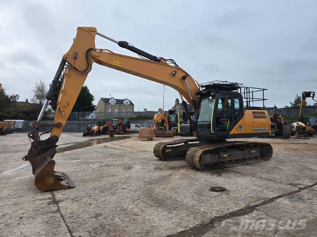 CASE CX 210 D Rupsgraafmachines