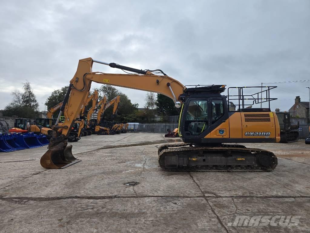 CASE CX 210 D Rupsgraafmachines
