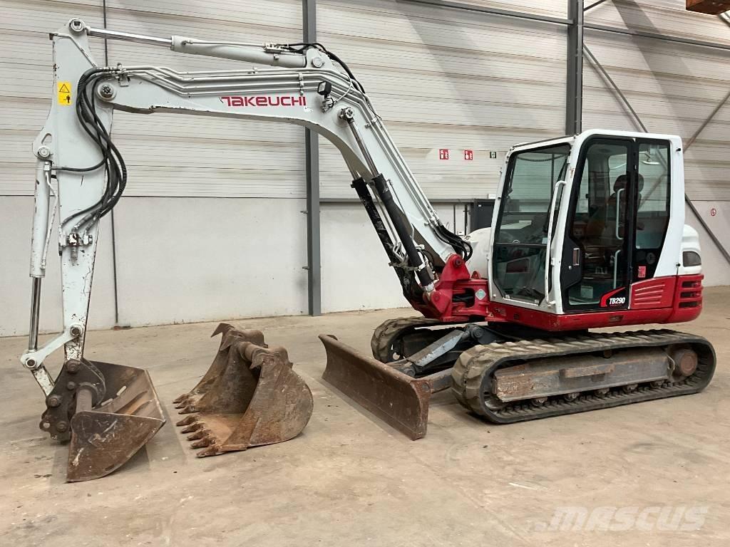 Takeuchi TB 290 Midigraafmachines 7t - 12t