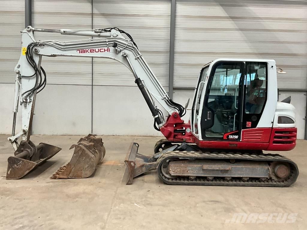 Takeuchi TB 290 Midigraafmachines 7t - 12t