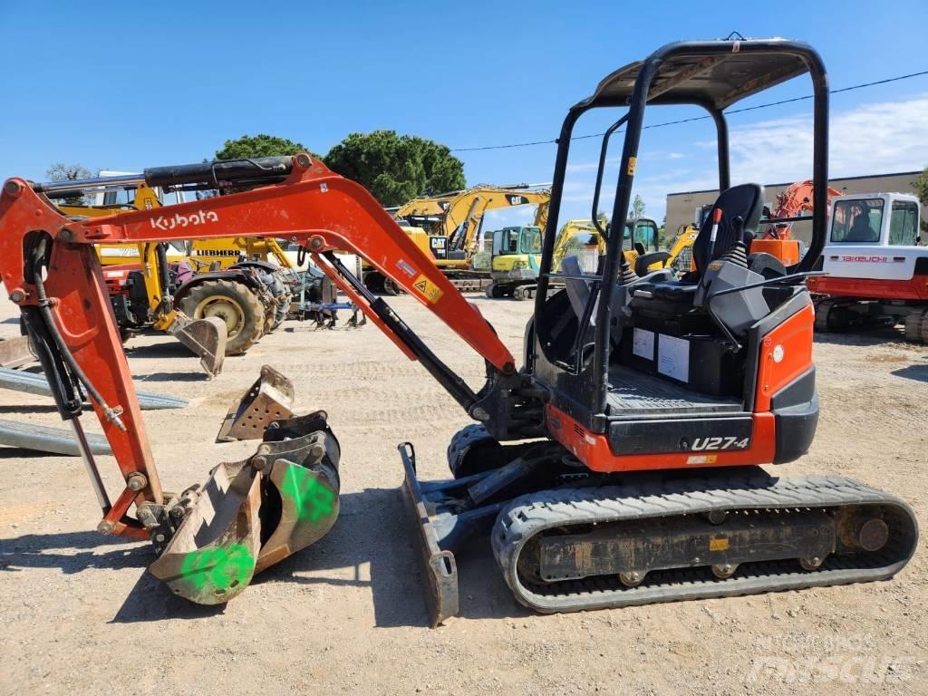 Kubota U 27-4 Minigraafmachines < 7t